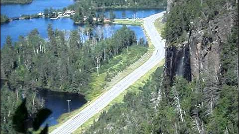 NIPIGON AREA HIKING TRAIL AT REFLECTION LAKE IN GREENSTONE TNSHIP