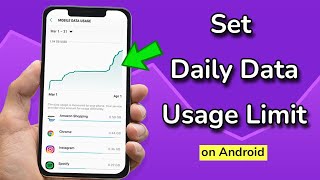 How to set daily data usage limit on Android Phone? screenshot 3