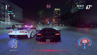 HEAT LEVEL 6 CHASE WITH NO GADGETS OR INFINITE HEALTH!!! | Need For Speed Heat CPVE 9.0 #pcgaming
