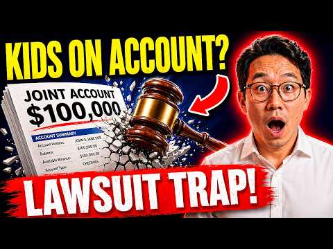 NEVER ADD YOUR KIDS TO YOUR BANK ACCOUNT: The Lawsuit Trap (2026 Warning)
