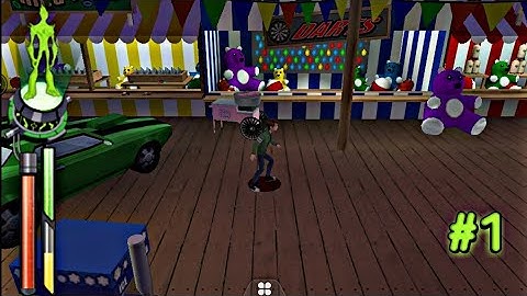 BEN 10 Alien Force Walkthrough Part #1  Knight-mare at the pier (PPSSPP)