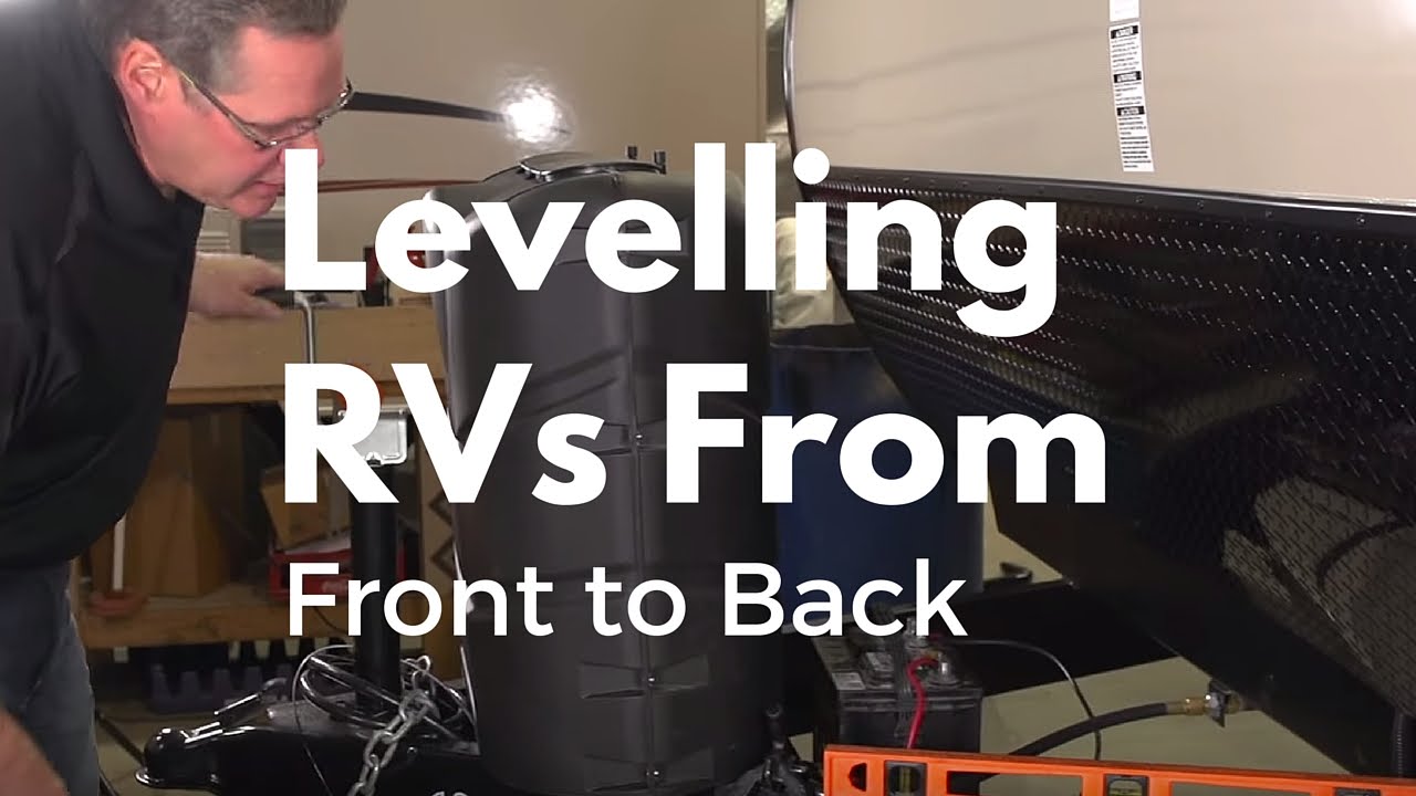 How To Level Your Trailer From Front to Back, Stabilize and Uncouple