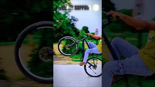 pleasesupport #cyclewheelie 😱 #vairalvideo #ytshorts #stunt #mtbreview #cyclestunt #mtbstunt  💥💔🥺