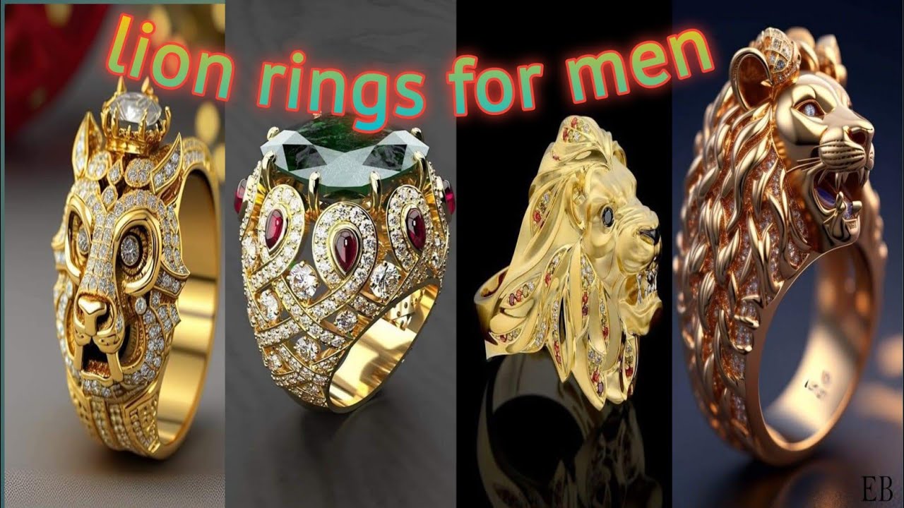 SOLD Vintage 14K & Diamond Lion Head Ring – The Koven Court