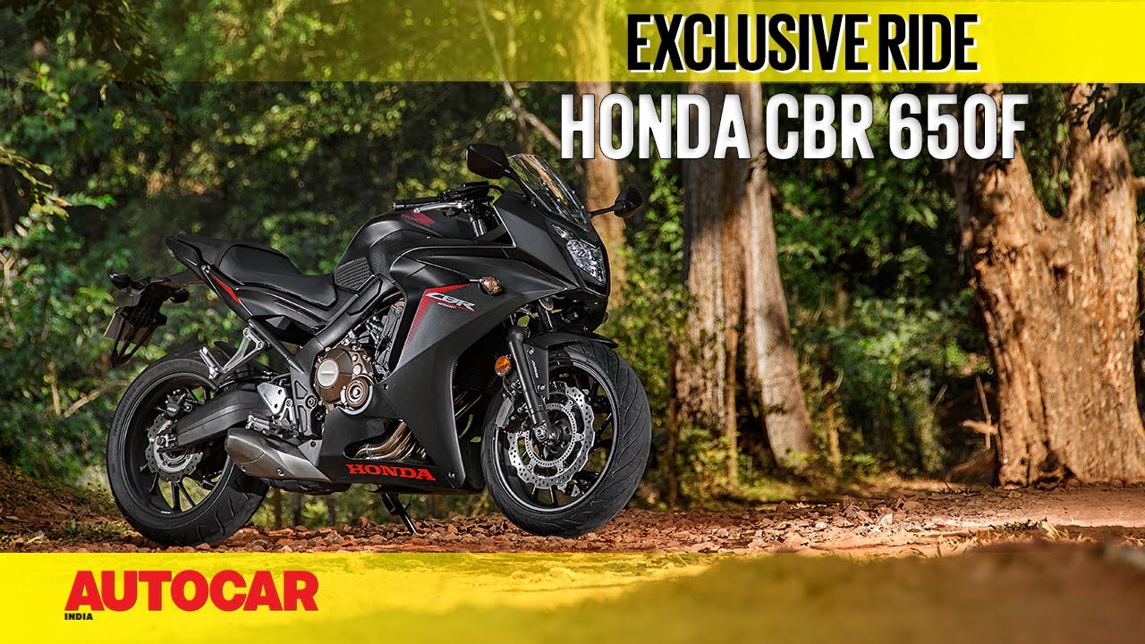 Honda Cbr 650f First Ride Autocar India Youtube