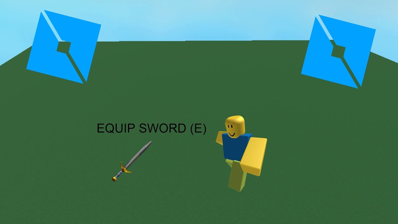 How To Equip A Tool When A Player Presses E Dropping Tool Roblox Studio Tutorial Youtube - equip tool roblox