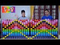 💕💕💕 Family Game | Color Roll Puzzle Challenge, Who's Faster ☆ Level 14