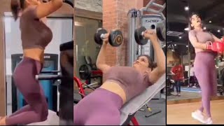 Anveshi Jain Hot Workout Video