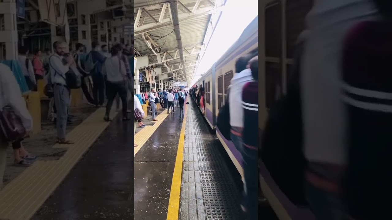 Man fell down from Mumbai Local at Prabhadevi Station