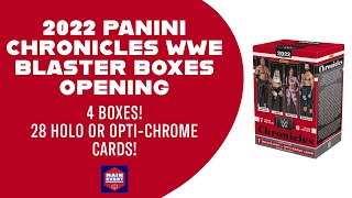 2022 Panini Chronicles WWE Four Blaster Box Opening