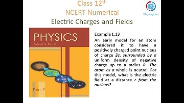 An early model for an atom considered it to have apositively charged point nucleus of charge Ze,