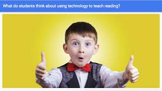 Technology and Reading Instruction