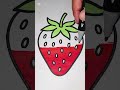 Lovely strawberry #trending #relxing #coloringadventure #art #drawing
