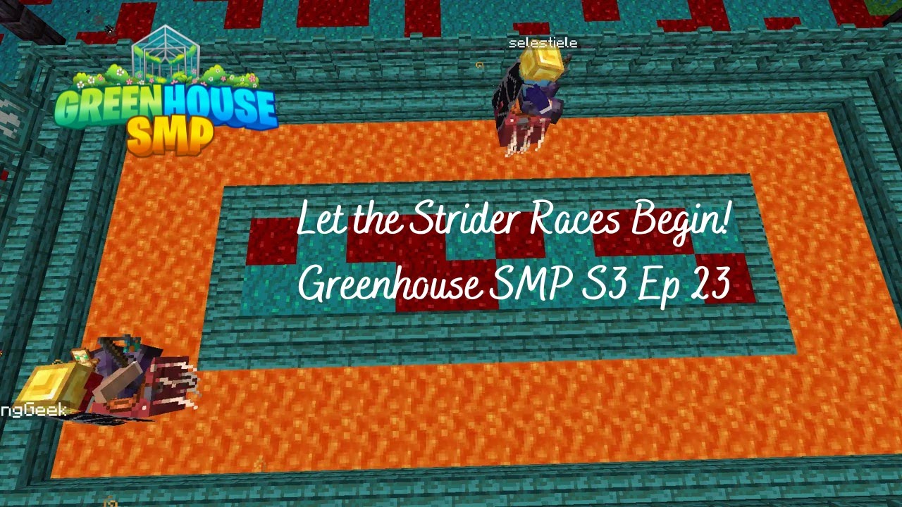 Let the Strider Races Begin! - Greenhouse S3 Ep 23 - YouTube