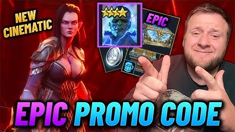 NEW Player Promo Code for 2x FREE Epics! Hidden Cinematic Intro?!  - Raid Shadow Legends