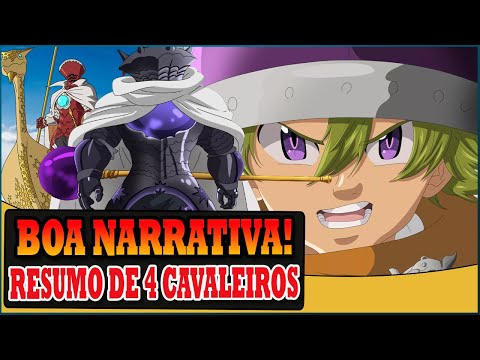 OS 4 CAVALEIROS DO APOCALIPSE ARCO DE SISTANA! RESUMO COM NOTA!  (Mokushiroku no Yonkishi). 