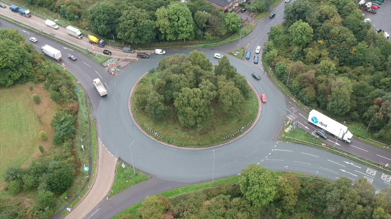 M6 Roundabout Clayton - YouTube