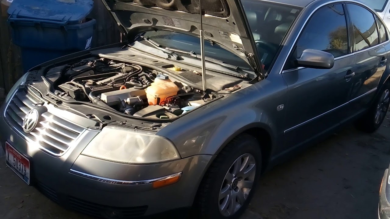2002/03 VW Passat 1.8L turbo timing service needed YouTube
