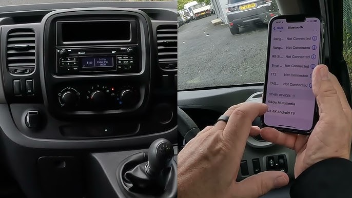 How to Pair your Phone  Renault Trafic 