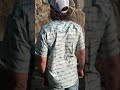 Hooey Men's "Sol" Blue Fish Short Sleeve Snap Shirt