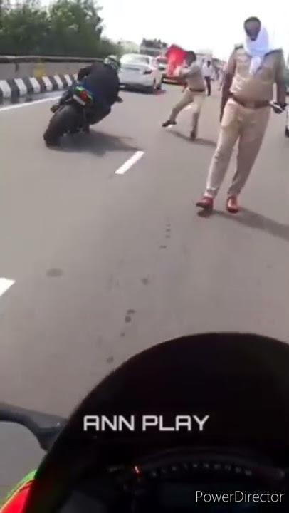 police 💯 attack 😱 bike rider #shorts