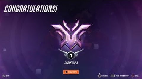 Overwatch 2 | Open Queue Placement Champion 4