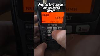 Understanding Uniden125xlt Scanning banks.