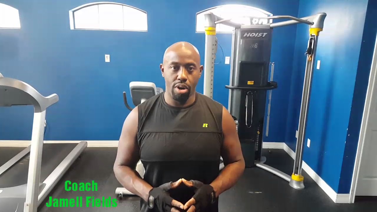 Jamell Fields At Home Workout