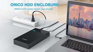 Orico 3599U3 3.5 Hard Drive Enclosure With Built-In 12W Power Supply