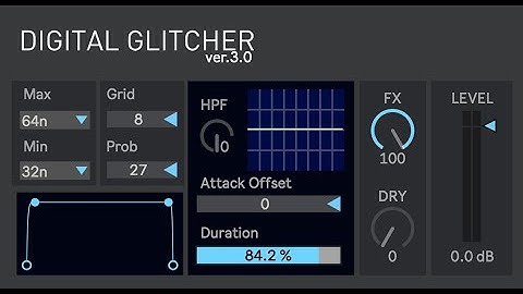 Ableton M4L Digital Stutter 3.0