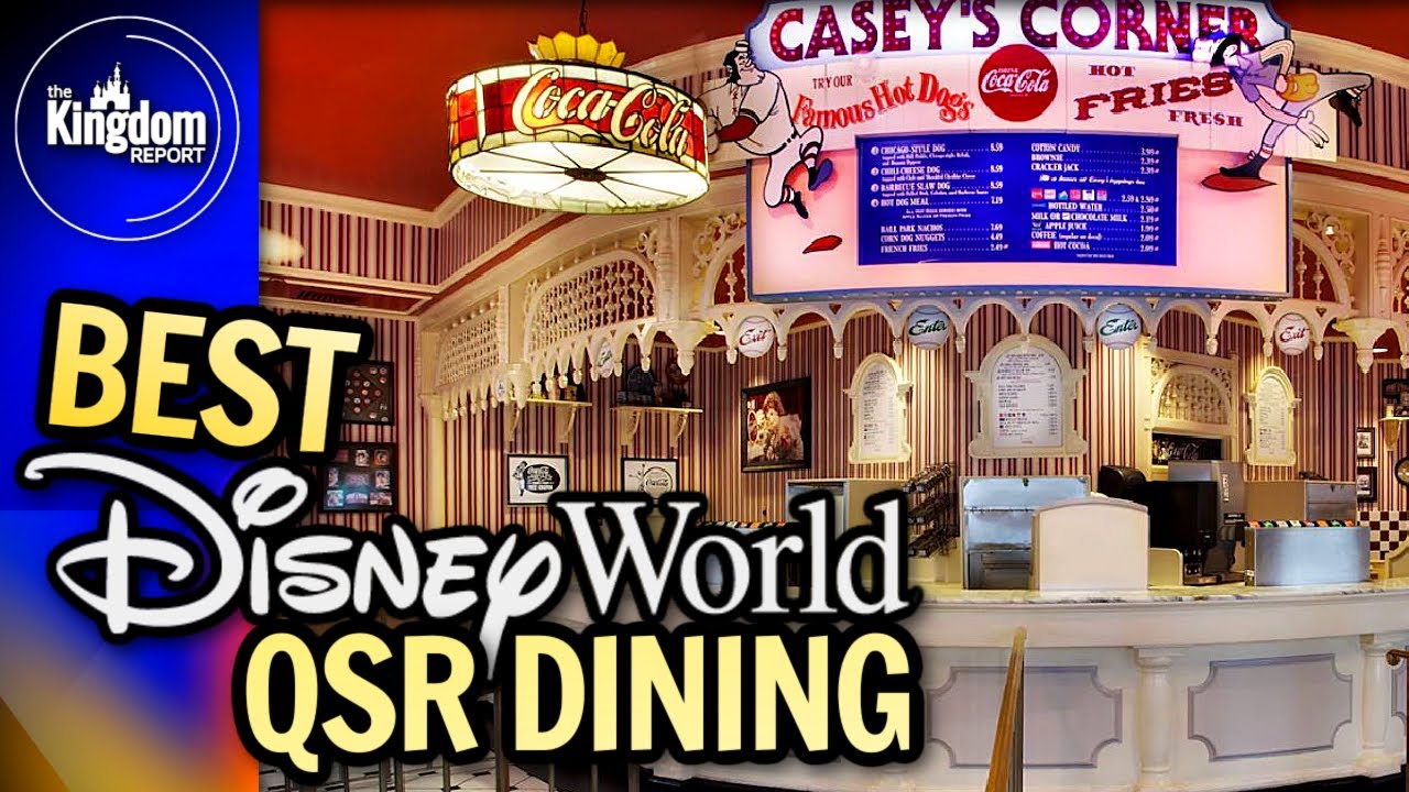 Best Walt Disney World Quick Service Dining 2022 YouTube