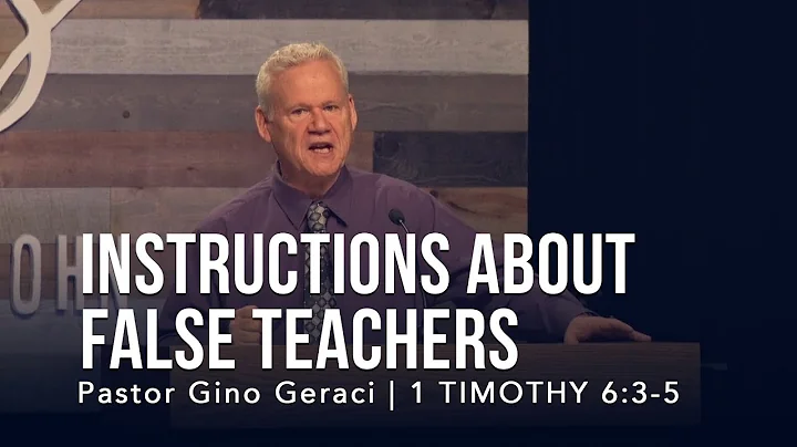 1 Timothy 6:3-5, Instructions About False Teachers