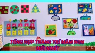 trang trí mầm non góc chữ cái