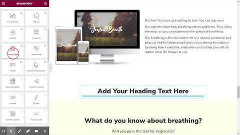 How to add an Essential Addon for Elementor for WordPress pricing table