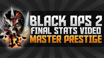 Black Ops 2 - Final Master Prestige Class Setups & Stats Update