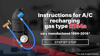 How to Repair Car Air Conditioning with R134a Yourself: Charging and Sealing Instructions.