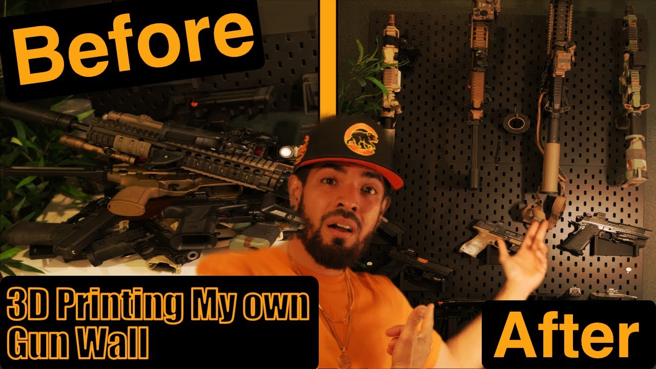 I Transformed My Gun Wall With a 3D Printer