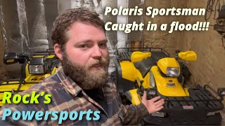 Flooded Polaris Sportsman 500 repair