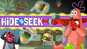GMOD Hide and Seek: Spongebob Edition! | "Haunted Krabby Patties!" (Garry
