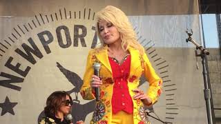 Dolly Parton and the HighWomen “Jolene” Live at Newport Folk Festival, July 27, 2019 chords