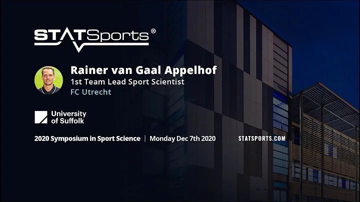 2020 Symposium in Sport Science - Rainer van Gaal ...