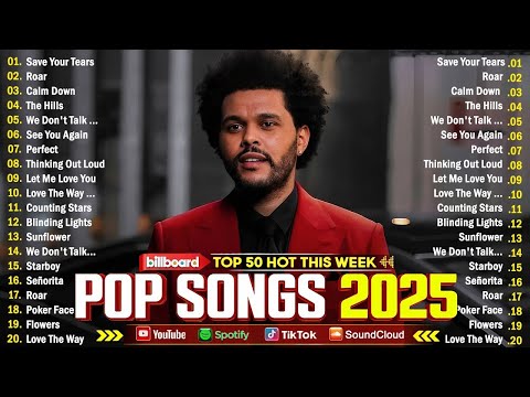 Bruno Mars, Miley Cyrus, Selena Gomez, Adele, Ed Sheeran,The Weeknd - Billboard Hot 100 All Time