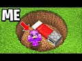 Minecraft, But I Can't Leave This Hole...