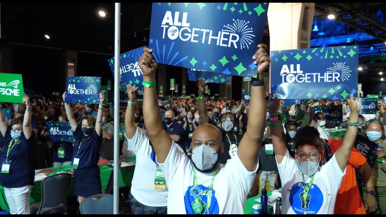 Celebramos la exitosa convención en Filadelfia.