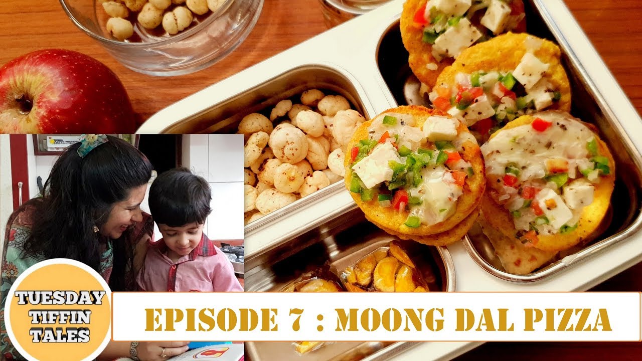 PIZZA IN TIFFIN NO OVEN HEALTHY PIZZA RECIPE MOONG DAL PIZZA RECIPE PIZZA ON PAN FOR