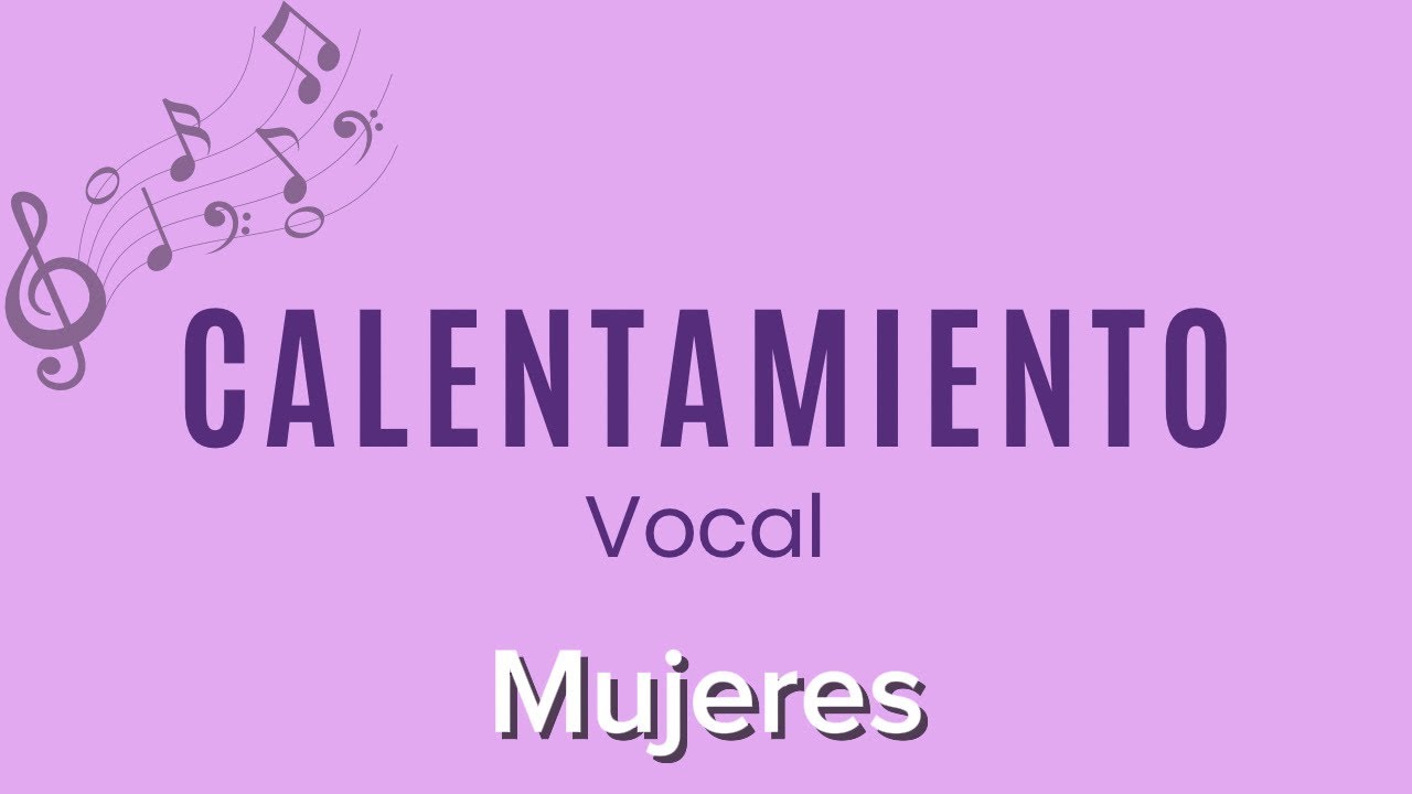 Rutina Vocal para Mujeres | Vocal Warm Up | 9 Minutos