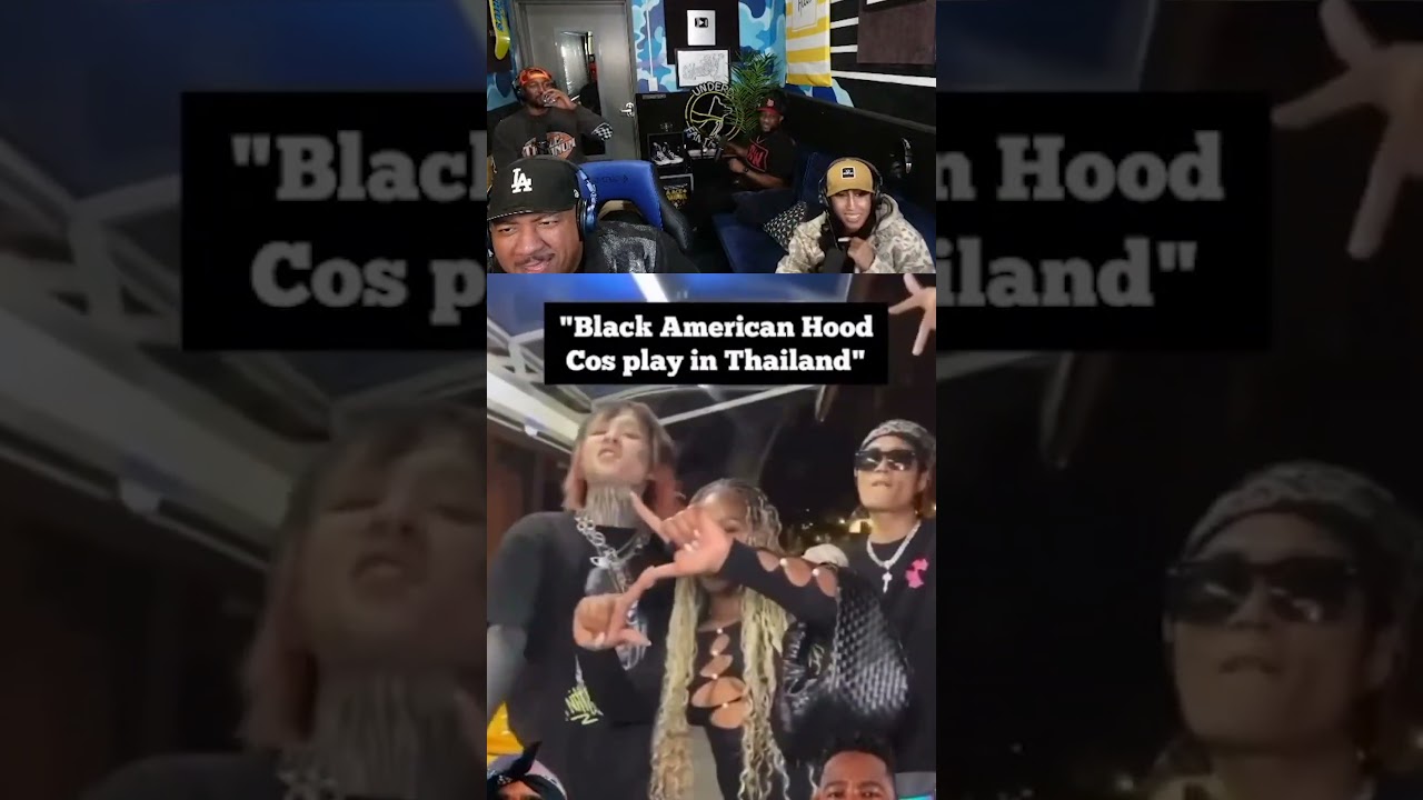 Thailand Is Starting To Do Black American Hood Cosplay