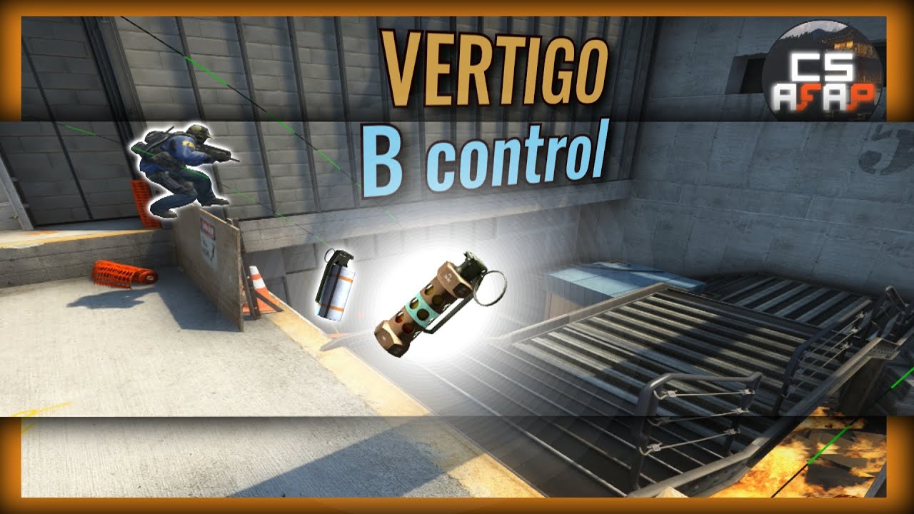 VERTIGO: How to take B STAIRS CONTROL + one-way smokes (for CT and T) | CS afap