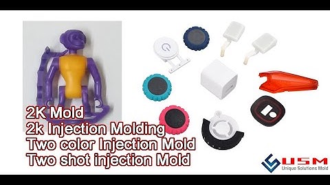 2k Injection Molding, Two color Injection Mold, Two shot injection Mold, double injection mold