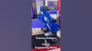 Yaskawa Robotics for Production Work #machine #cncengineering  #cnccut #cnccutting #yaskawa